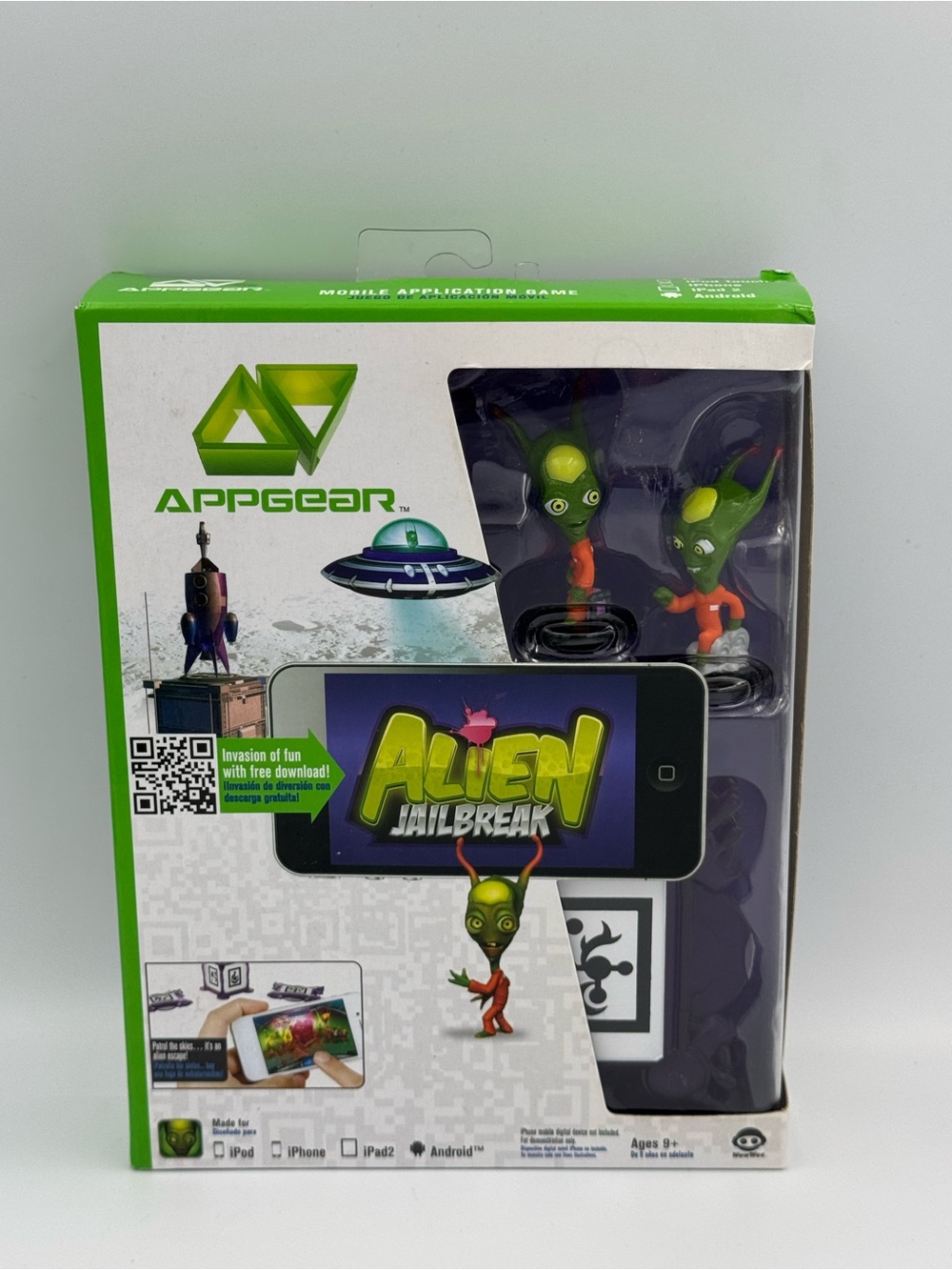 AppGear Alien Jailbreak AR Augmented Reality Game Figures iPhone Android NEW